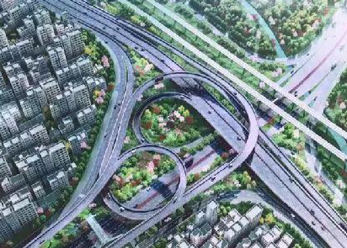 泰山路改造效果图,黄河路升级改造项目