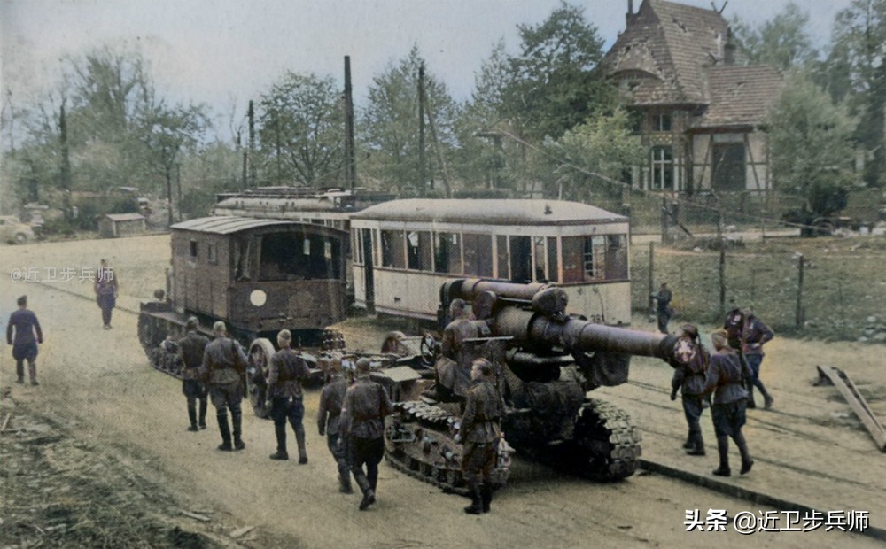 苏军重炮柏林,用高射炮反击苏军