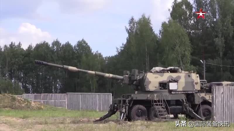 俄罗斯最新型榴弹炮,联盟sv型火炮参加俄乌战争了吗