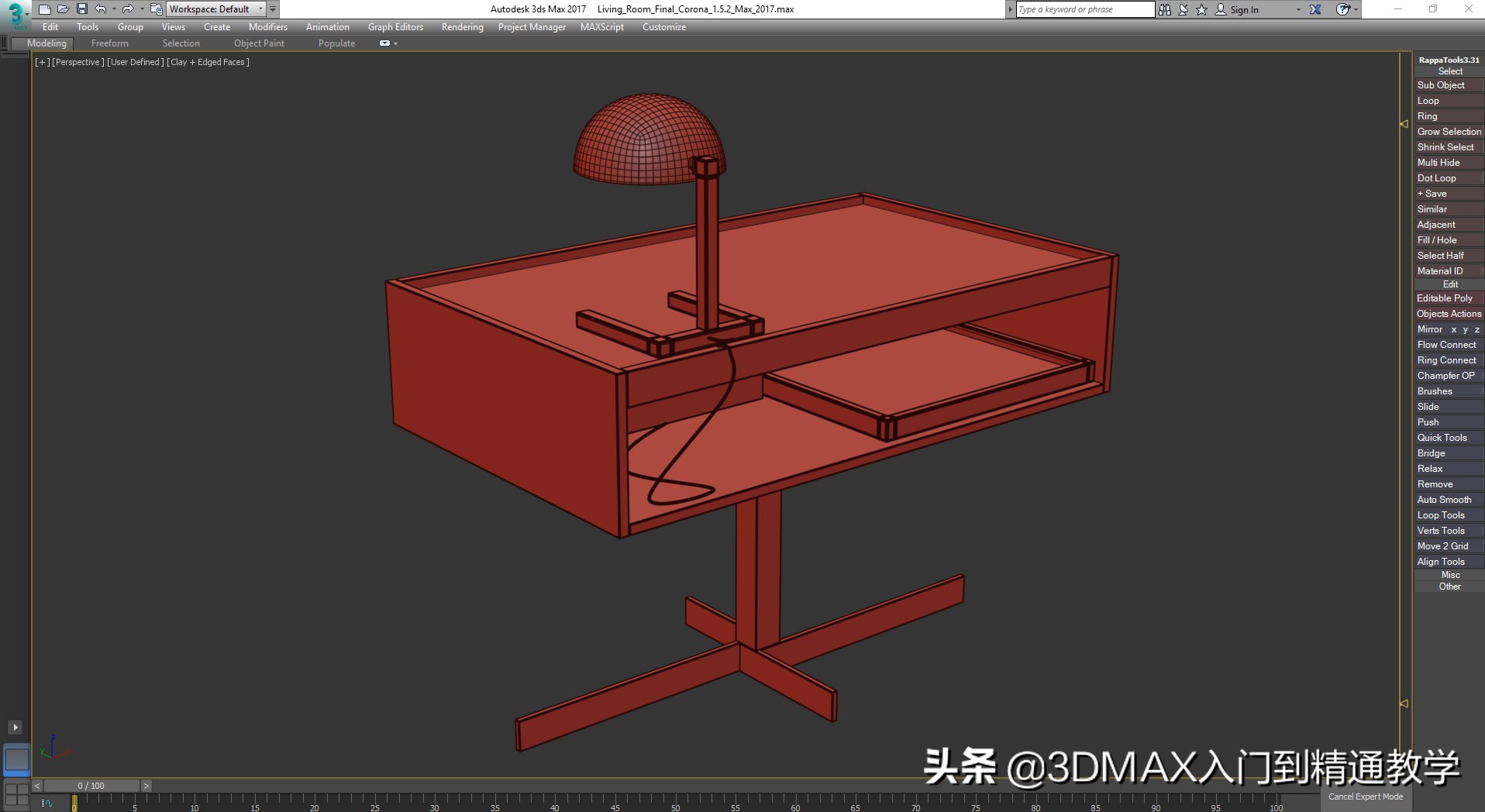 耗时8周，做的逼真现代公寓客厅，带大家看看大神的作品