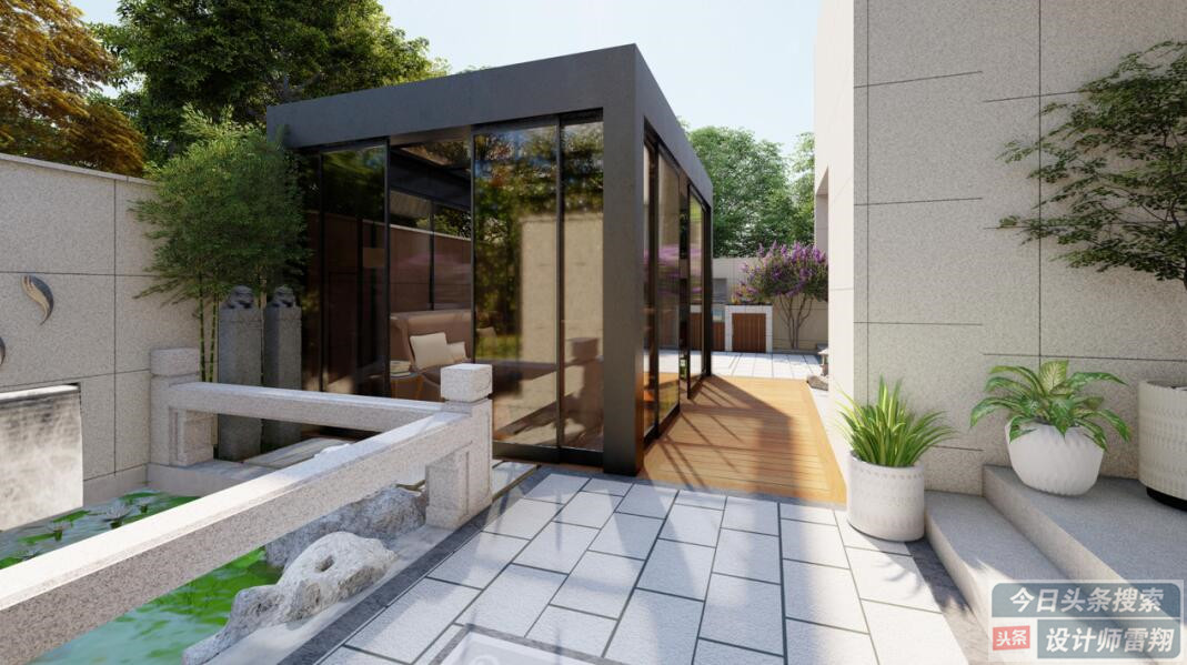 小庭院设计烧烤区,小露台种菜烧烤设计