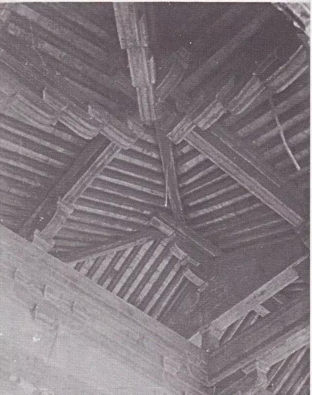 梁思成蓟县独乐寺,梁思成在独乐寺照片