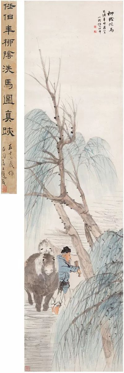 任伯年的经典高清花鸟画作品 (任伯年人物画高清图)