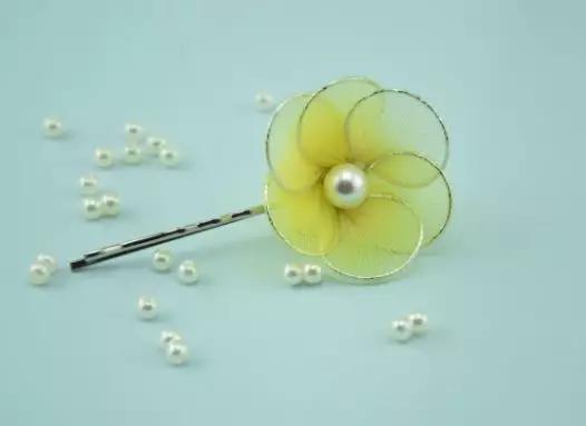 又简单又漂亮的手工发卡,小时候发卡怎么折