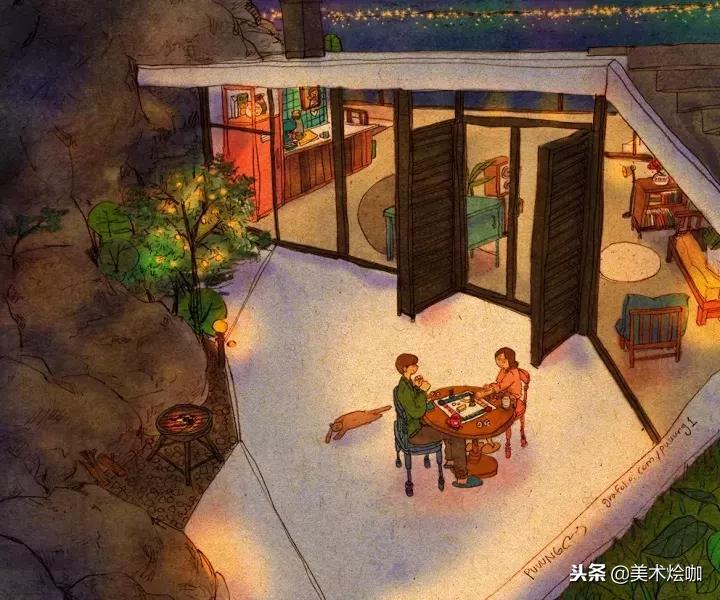 少女心爆棚的唯美插画,软萌插画清新少女心