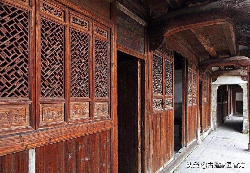 古代窗户的图案,古代楼阁窗户样式