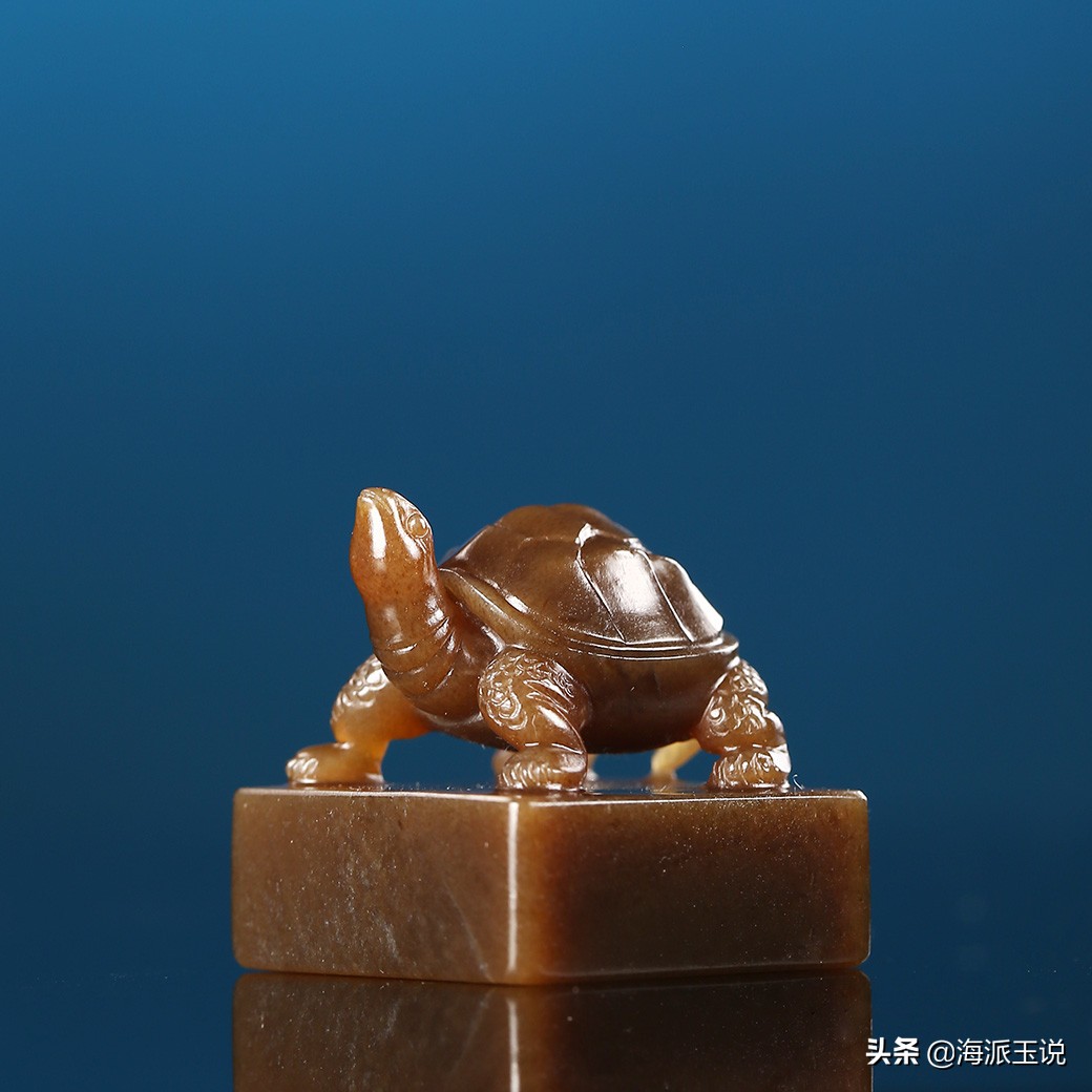 玉雕大师雕龙龟图片,玉雕神龟