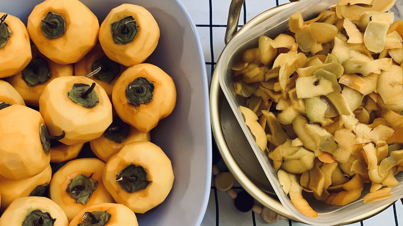 自然风干柿子,柿子风干的方法