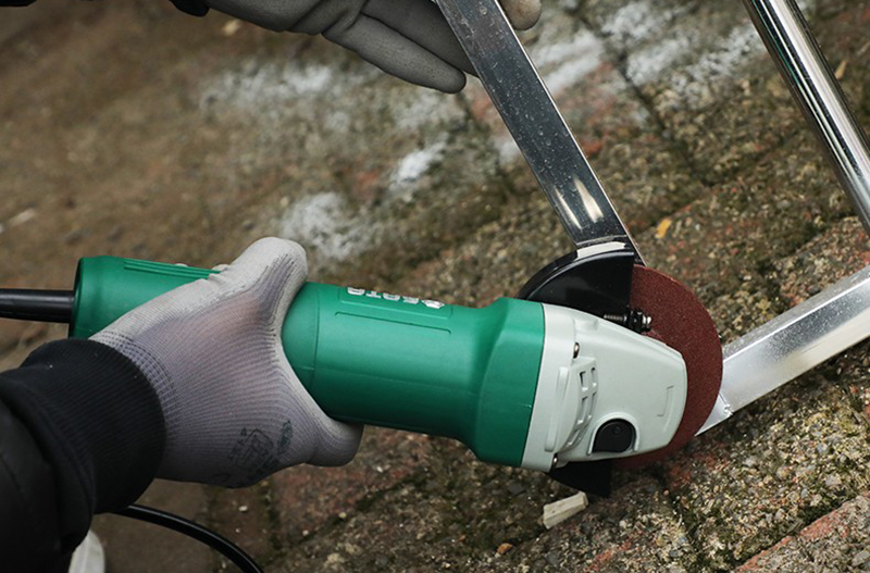 世达51090c角磨机使用方法,世达工具5寸气动角磨机