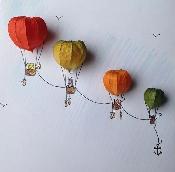 你可以擦掉那滴水,或者顺势用它画点不一样的美丽