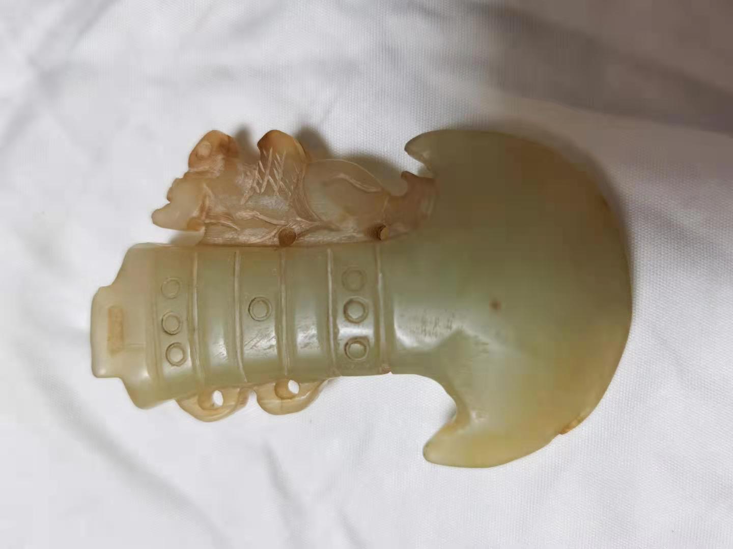 稀有精品古玉,礼器玉钺