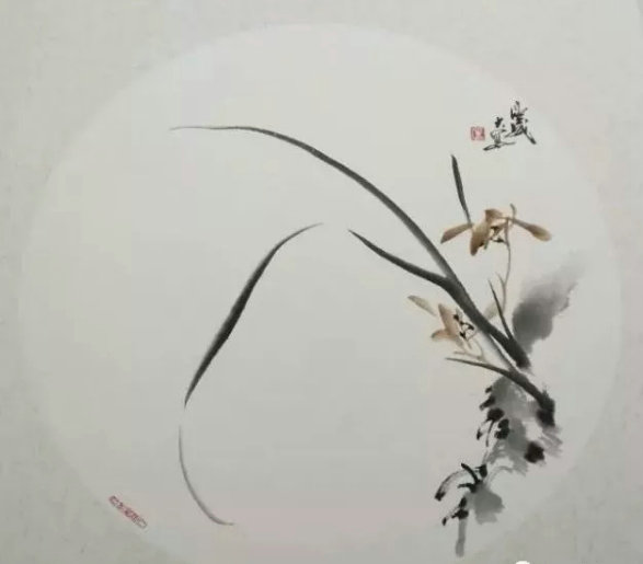 汉上画界奇杰匡亚威：用灵动之笔绘兰草馨香雅韵