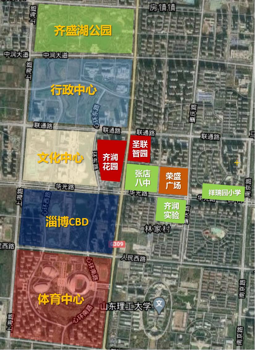 荣盛城市广场附近房源,与衡水七中一墙之隔的房子