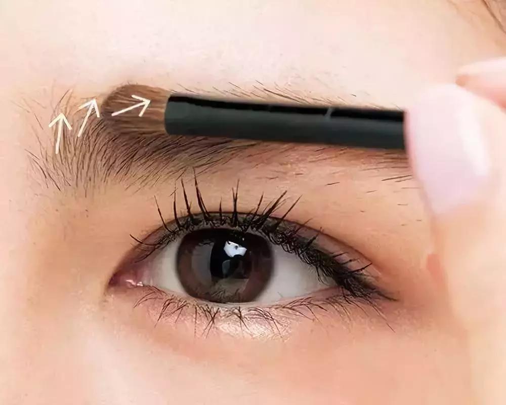 日杂风眉毛画法,日杂感妆容视频教程