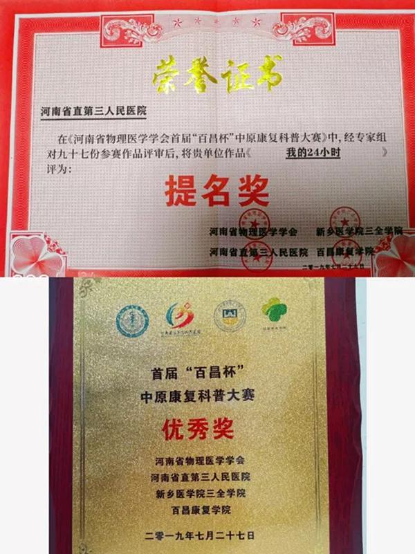 河南省直三院康复科|2019回首来时路，2020追梦新征程