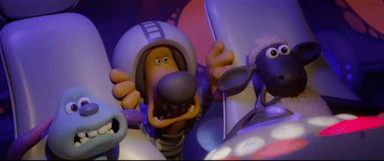 小羊肖恩2外星人,小羊肖恩用南瓜假扮农场主