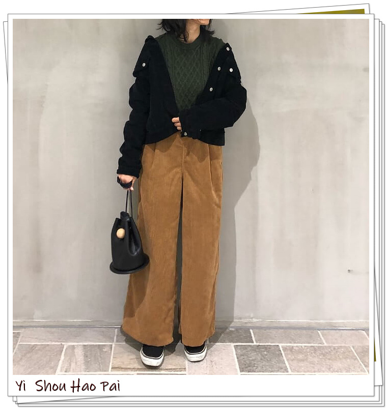 日本灯芯绒裤子,还在穿过时的牛仔裤