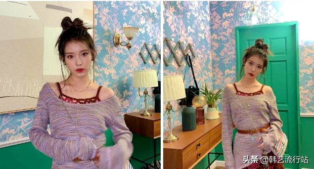 先睹为快：2021春季韩版针织衫新款在明星和模特中流行出现