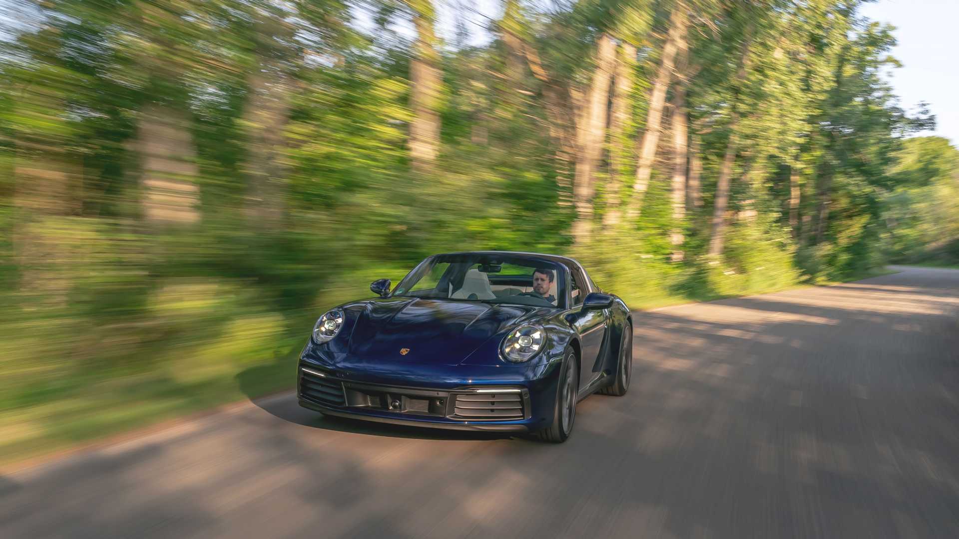 保时捷911targa4跑车,保时捷911targa4敞篷版