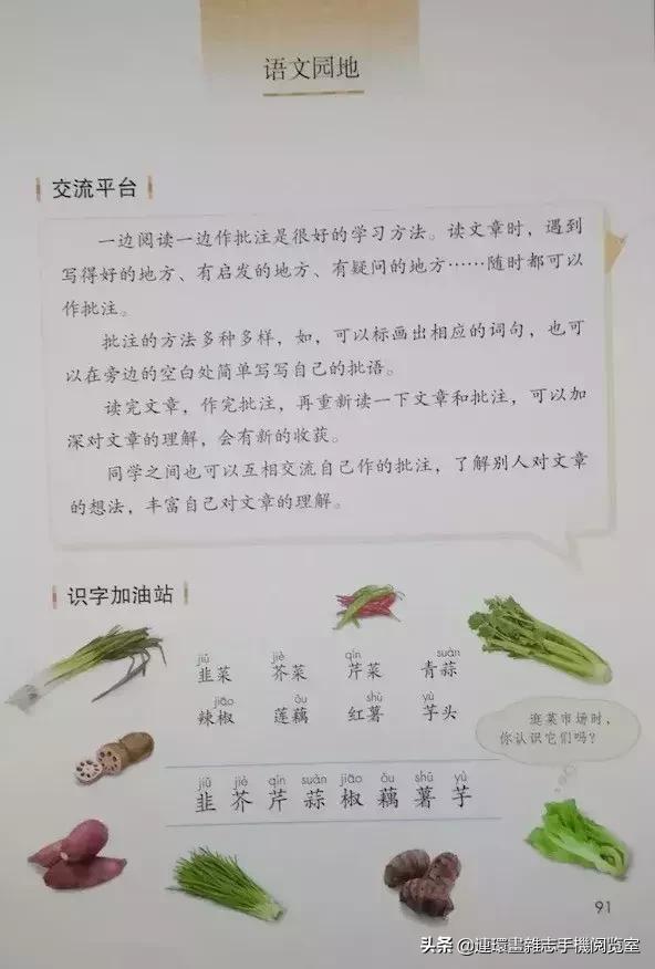 四年级上册语文电子课本,四年级上册语文课本内容