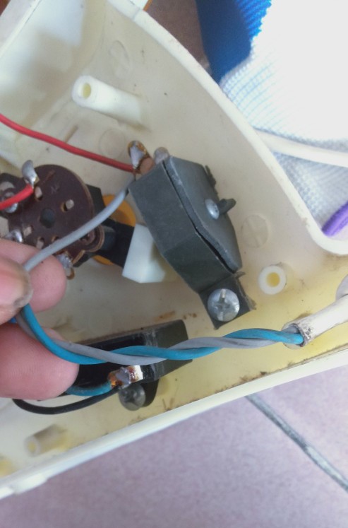 250毫米台式风扇的内部构造（不带电源板，一）