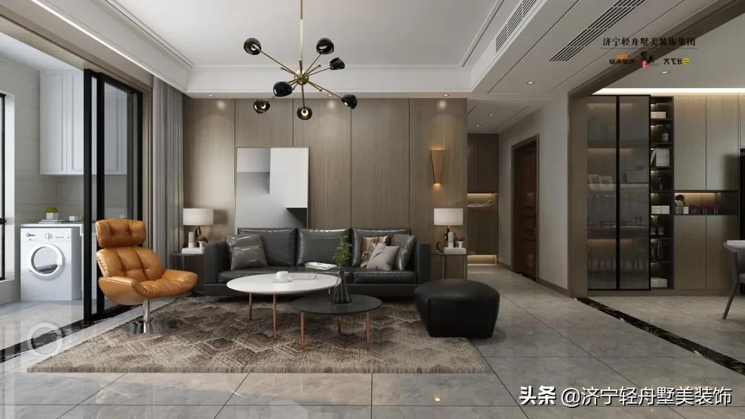 青岛设计师复古风室内装修效果图,设计师海派装修风格