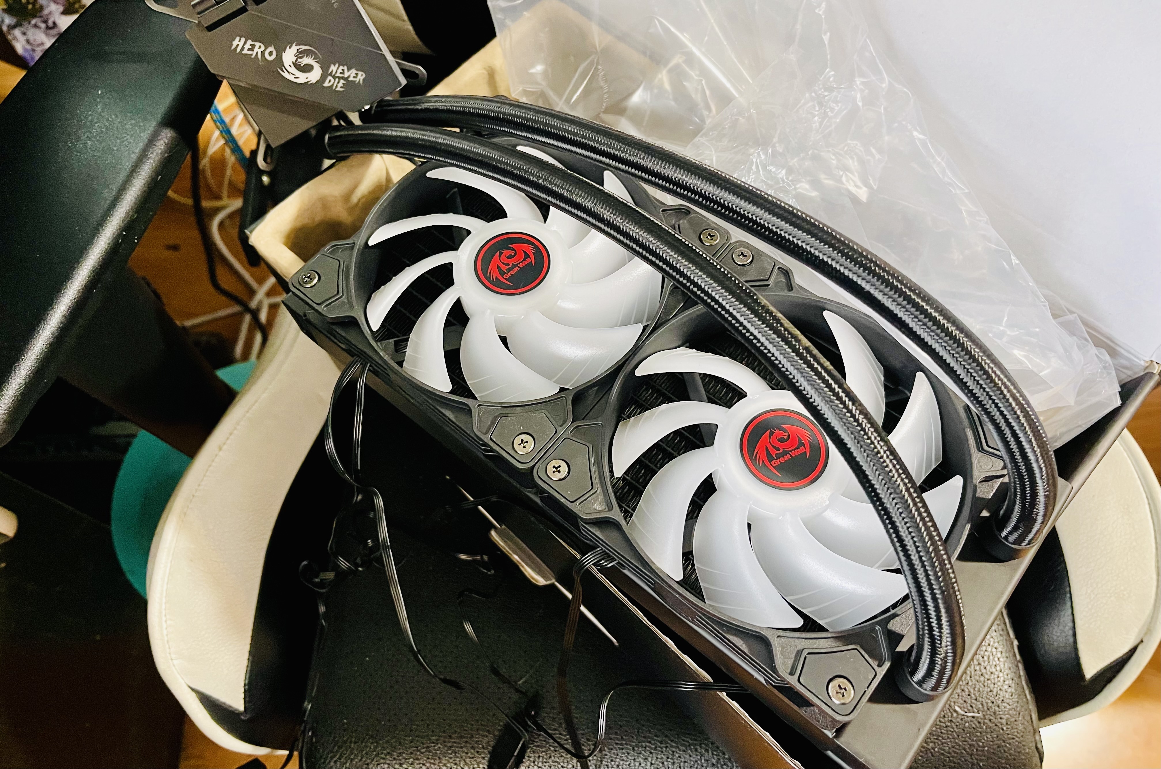 旧电脑升级水冷，长城盖世240开箱，游戏和颜值属性暴涨