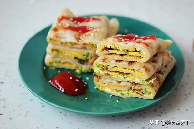 台式蛋饼，做起来简简单单，吃起来满口留香