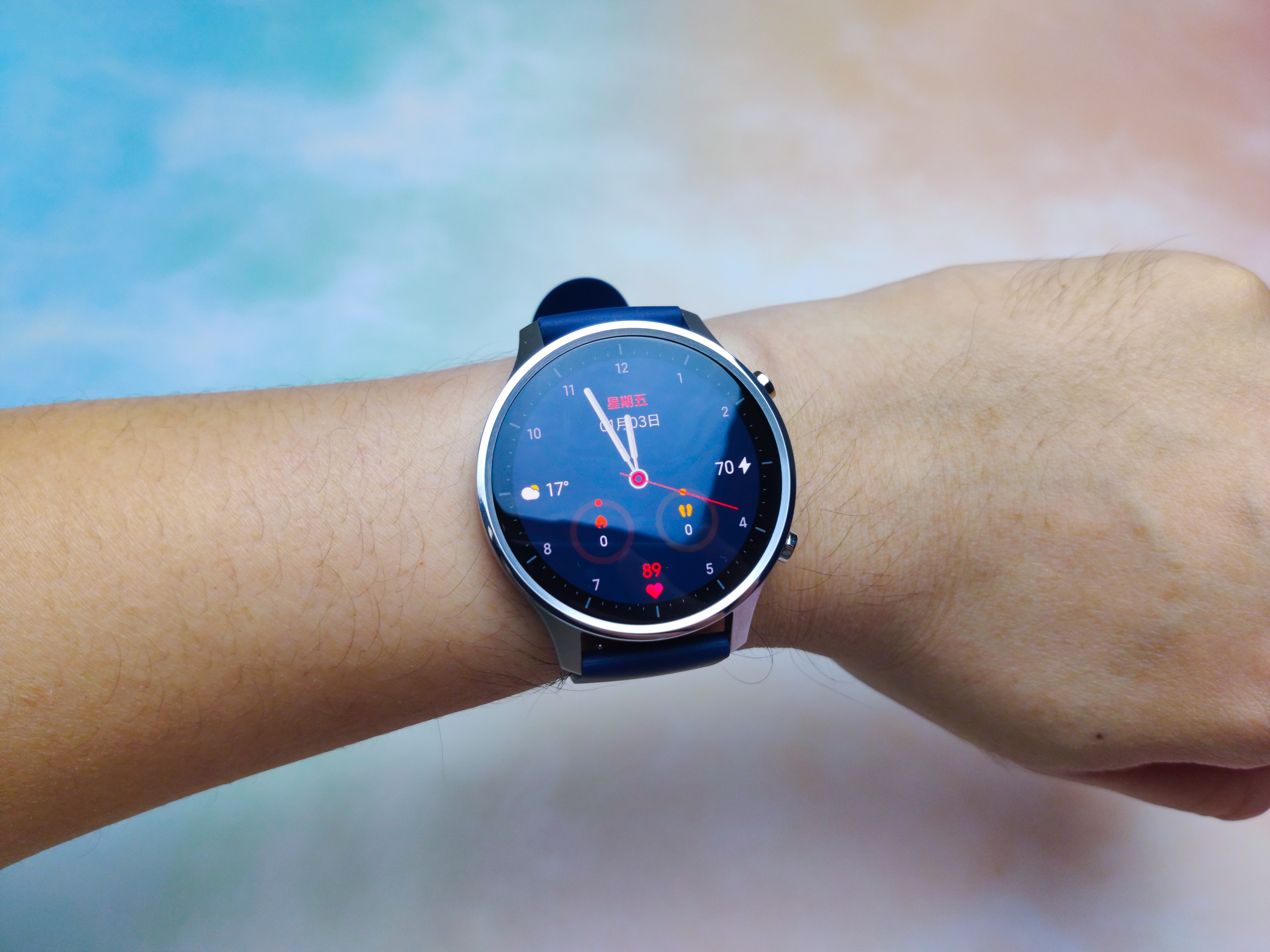 小米手表color活力橙,小米手表color防水测评