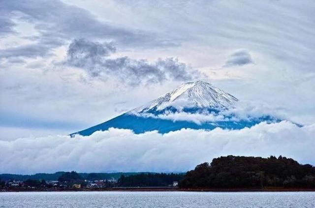 富士山火山口拍摄,日本富士山超清视频