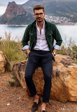 男式个性春季穿搭,男士显白穿搭