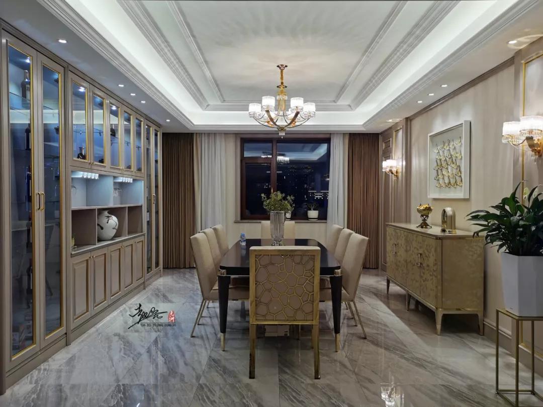 金河湾壹号装修效果图,元洲装饰别墅