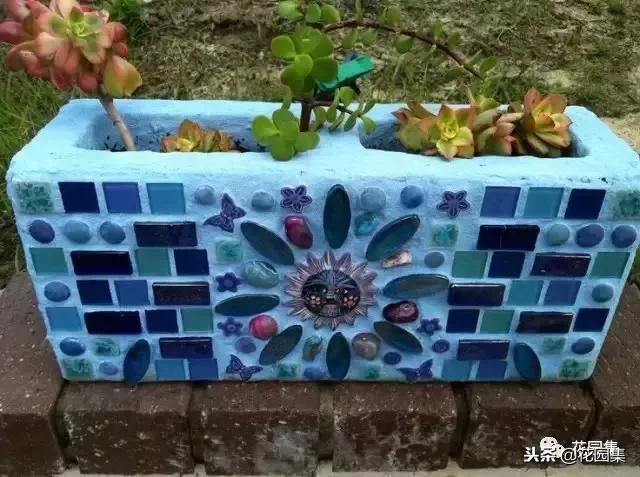 水泥砖的庭院太惊艳了,庭院小型水泥砖