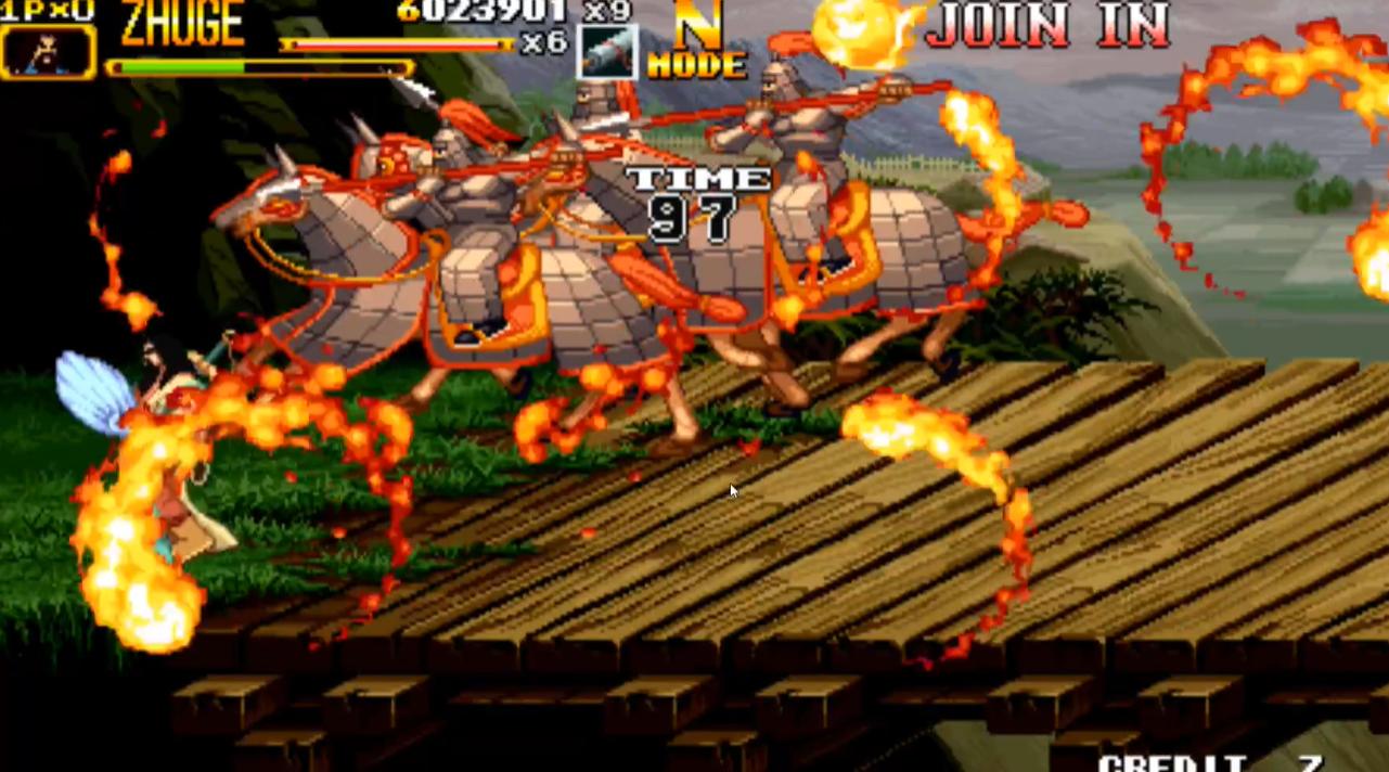 三国战纪2：国产街机的最高水准，却因关羽的凤翔烈焰刀毁了所有