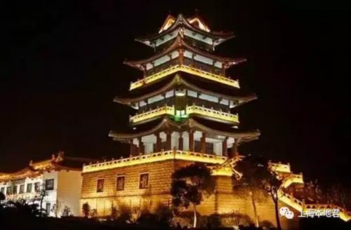 最新上海夜景图,上海六大夜景区