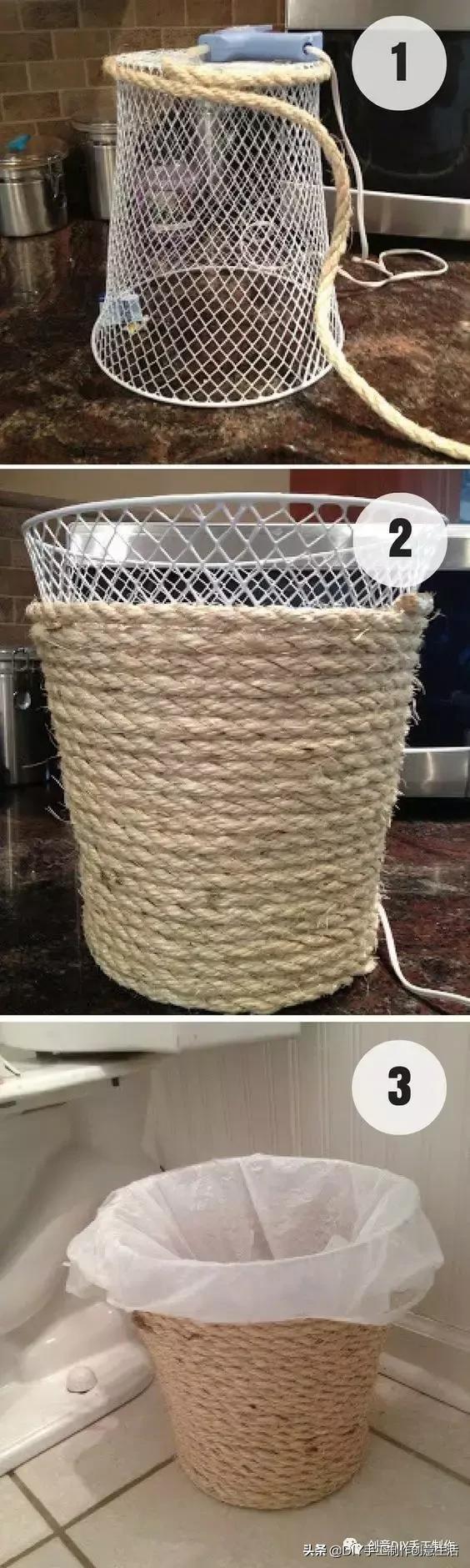 麻绳用于手工制作也是很嗨的，附手工制作教程