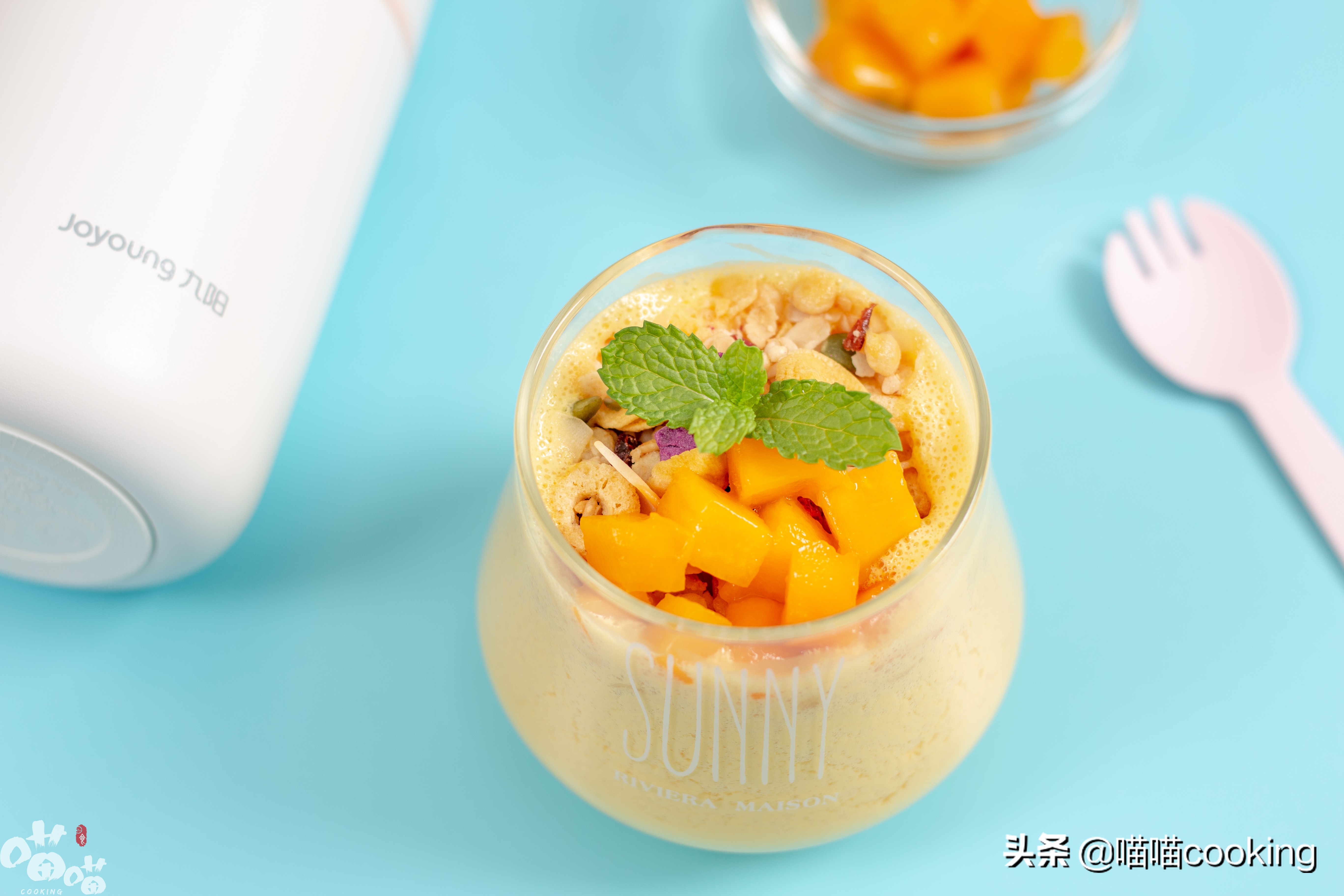 芒果简单易做的甜品做法,芒果控软糯香甜