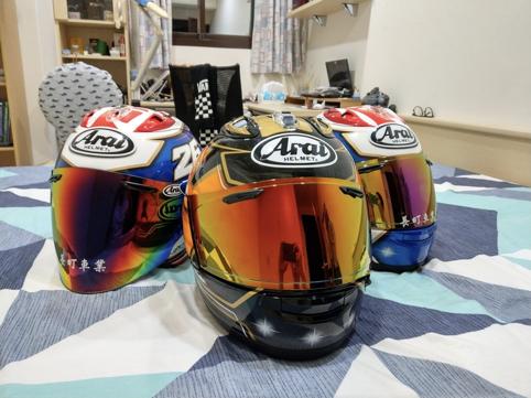 rx7x黑盔,arairx-7x头盔带刀侍卫拆箱