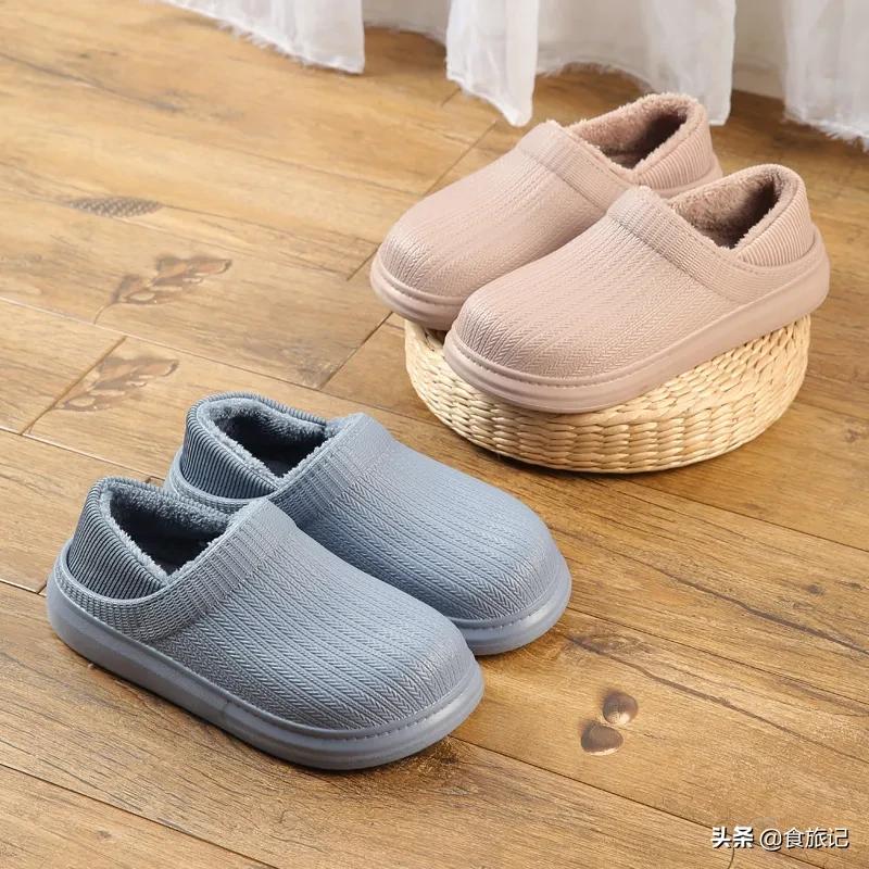 穿上这棉拖，如同踩在大朵棉花上，不怕水防滑、1秒解压，巨舒服