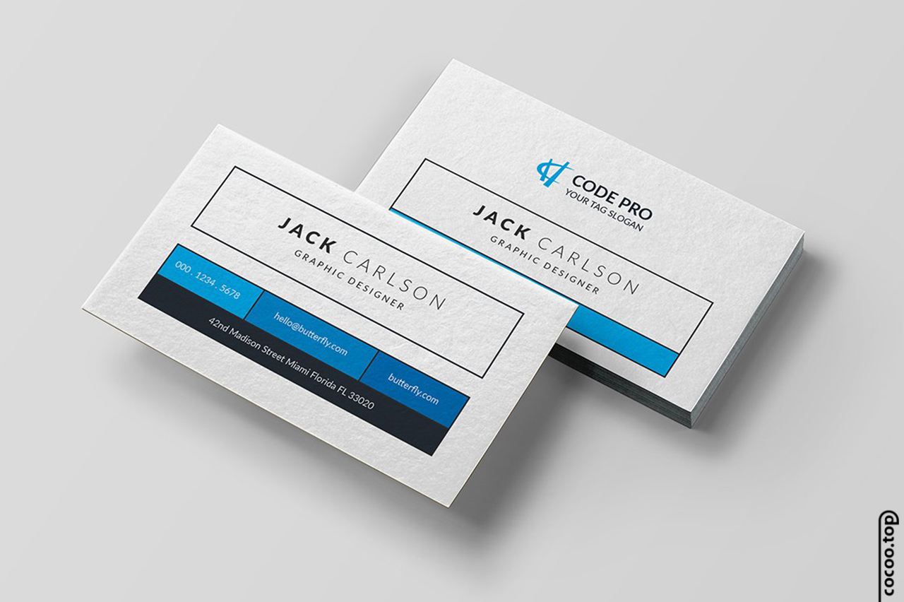 商务名片设计欣赏极致留白,商务名片设计欣赏简而雅