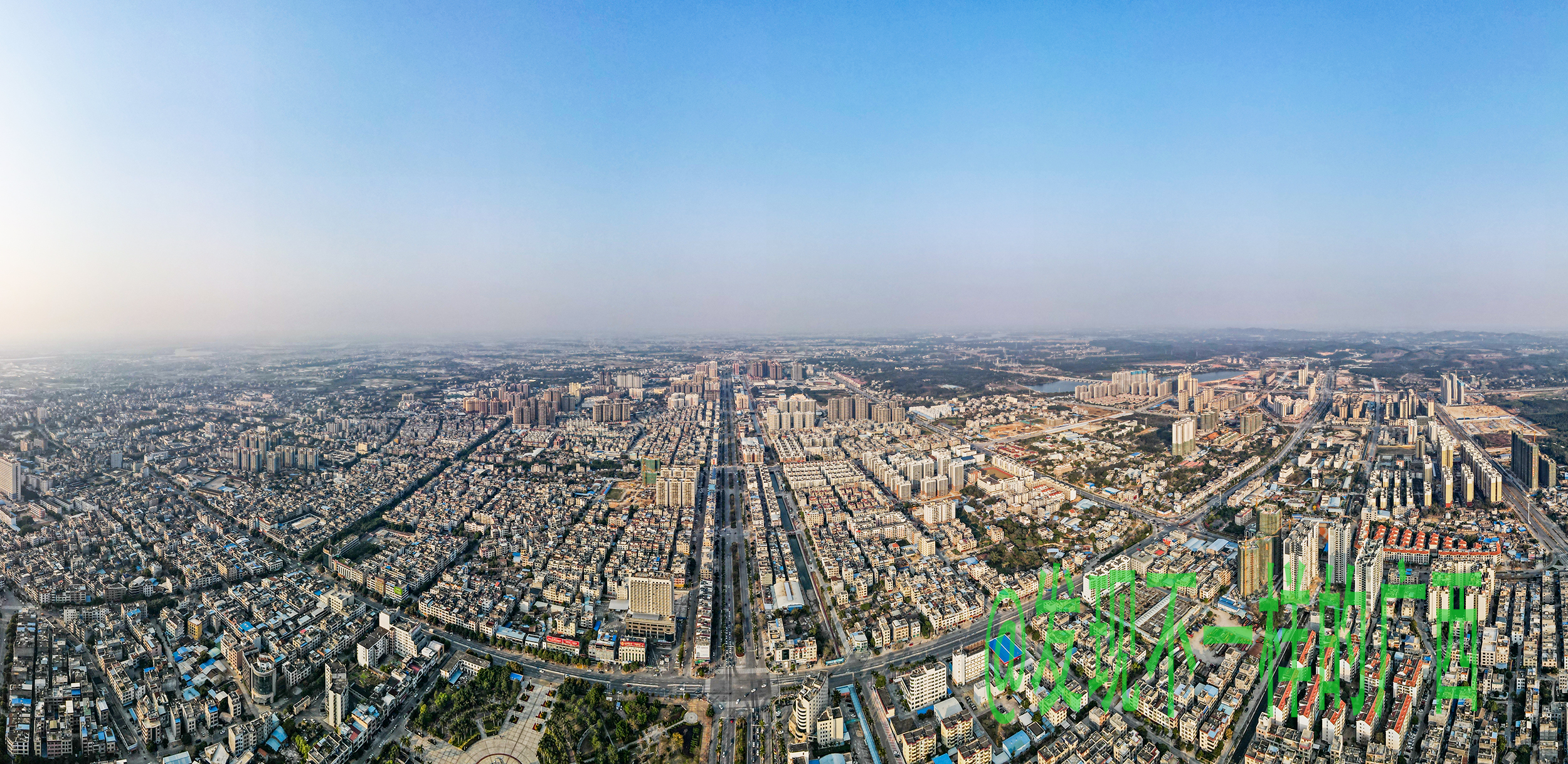 广西合浦县城航拍视频,合浦县最新航拍