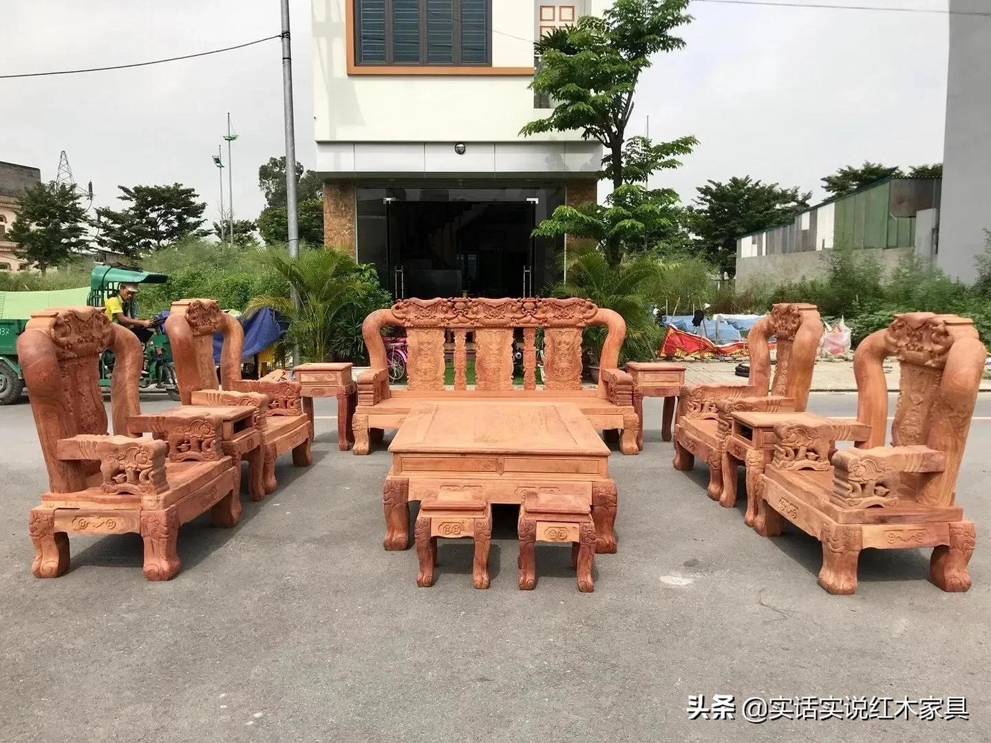 越南红木半成品哪里买,越南红木家具半成品价格