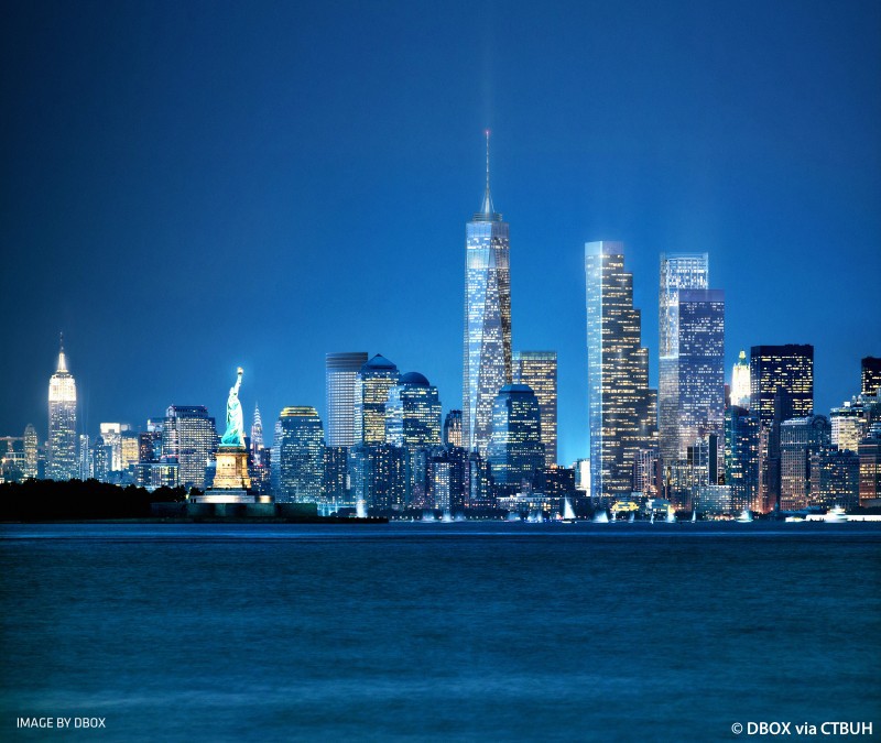 全球摩天建设:中东停歇,中国总量最多,纽约成拥有400m+数量第一城