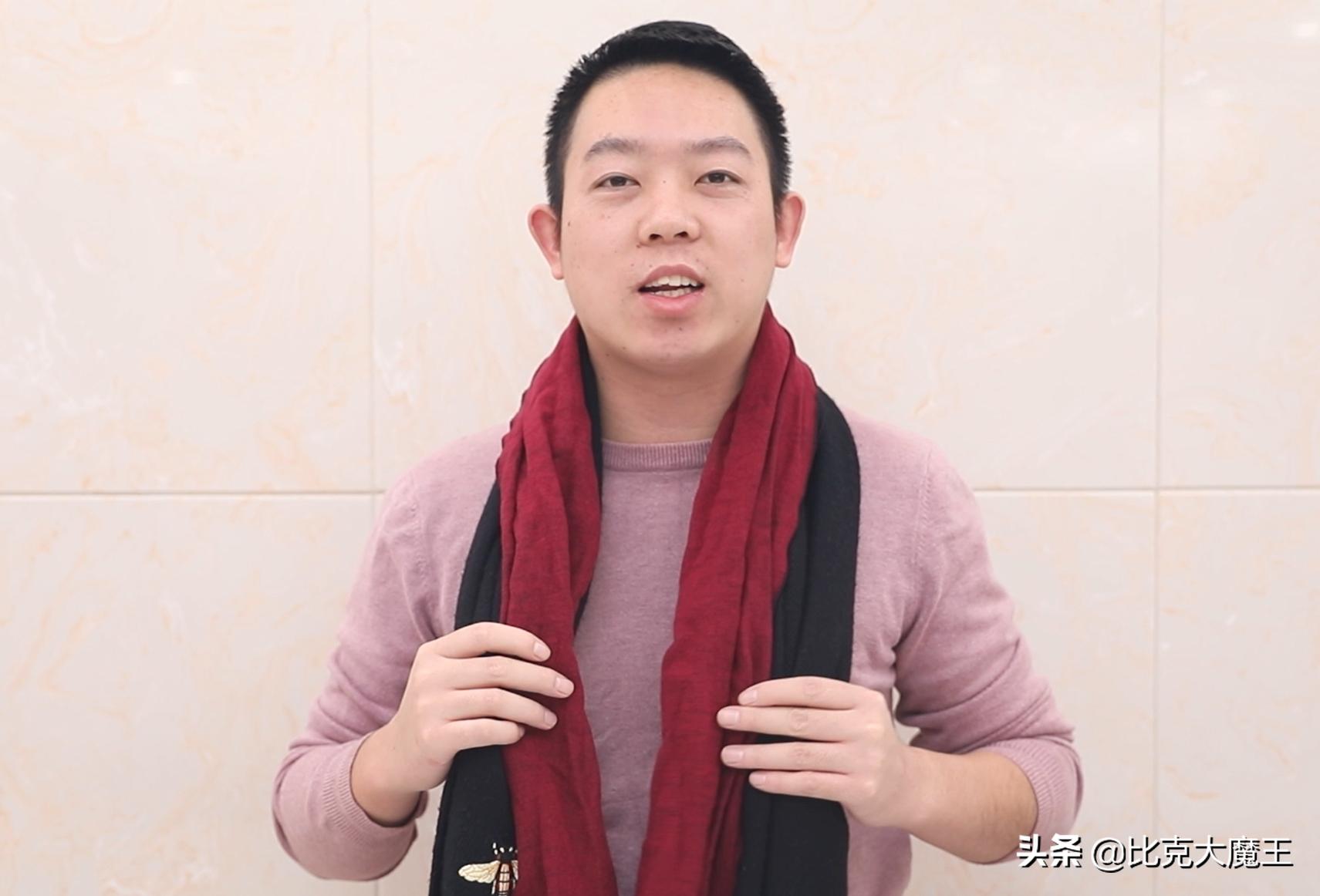 妹子手把手教你围巾的9种系法,教你8种不同的围巾系法