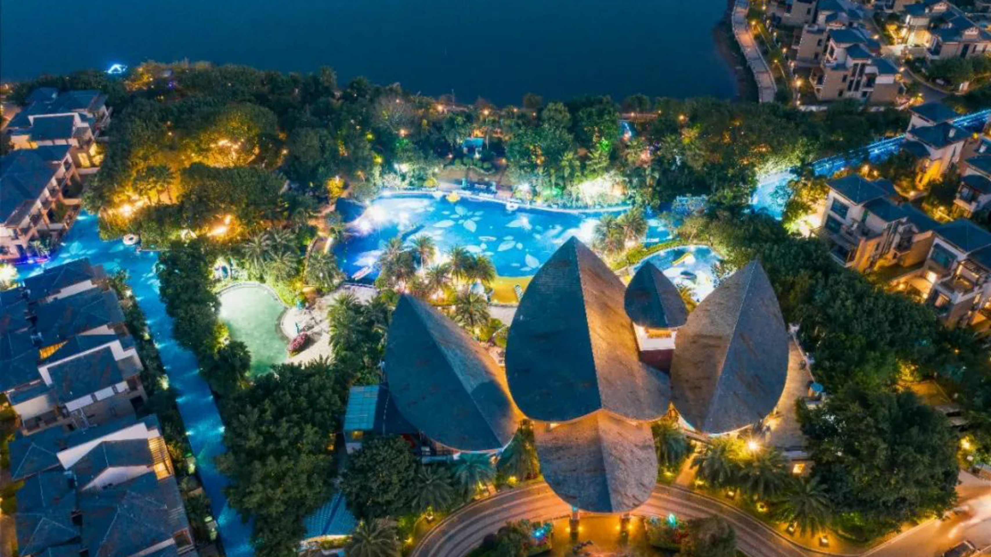 广东威尼斯水上度假村推荐,水上威尼斯一楼带花园