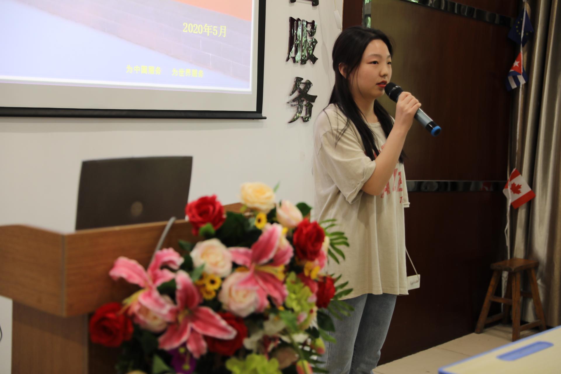 太行老兵家国情怀北清中学红色传承