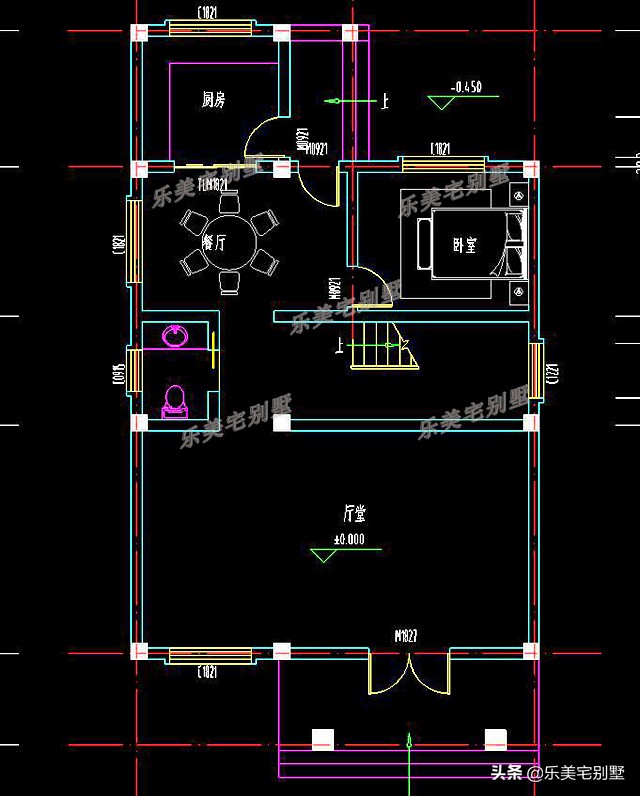 左宽右窄的梯形地基怎么建房,进深长开间窄的地基怎么设计