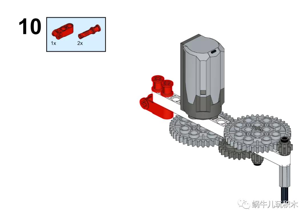 乐高科技组42112搅拌车拼装视频,乐高简单小物件教程