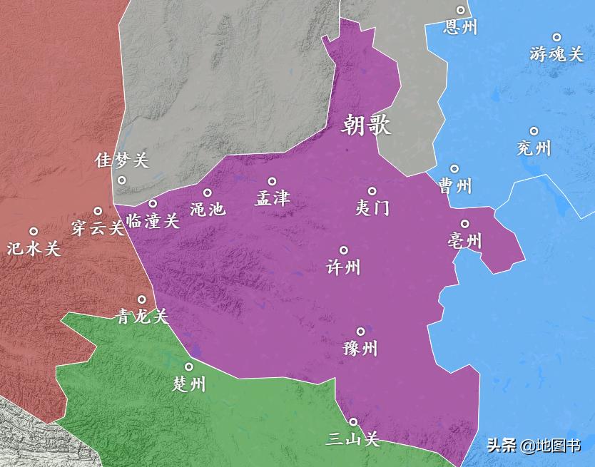 封神榜陈塘关在哪个位置,陈塘关位置在哪里