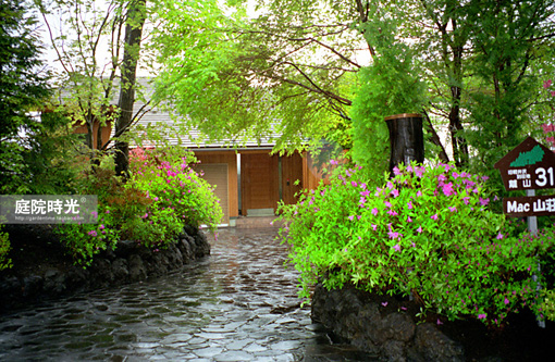 中式庭院古代老石板铺装,庭院铺装样式区域颜色搭配